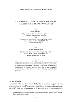On maximal convex lattice polygons inscribed in a plane convex set