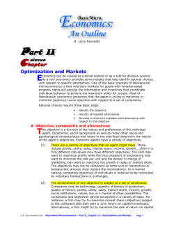 Chapter 11 Optimization