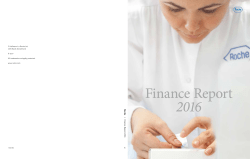 E Ro c he | F in a nc e R e p o rt 2 016