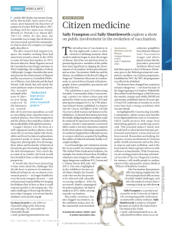 Citizen medicine