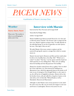 Interview with Marnie