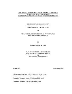 Earth-based religions are minority faiths due to both their lack of