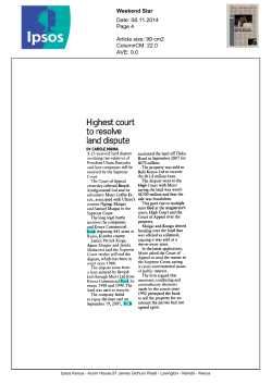 Highest court land dispute