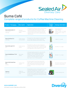 Suma Caf&eacute; - Sealed Air