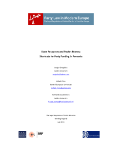 State Resources and Pocket Money