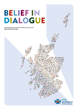 Belief in Dialogue: Religion and Belief Relations in Scot