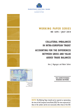 Accounting for the difference between gross and - ECB