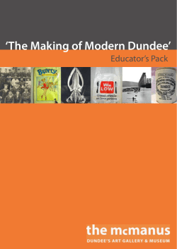 The Making of Modern Dundee