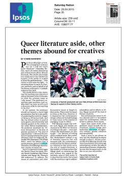 Queer literature aside, other
