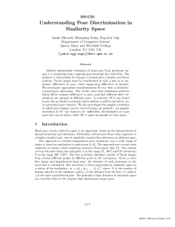 Understanding Pose Discrimination in Similarity Space