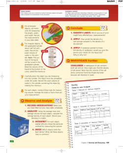 INVESTIGATE Further Conclude Observe and Analyze