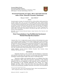 Structural Properties of Copper, Silver and Gold Nanorods under