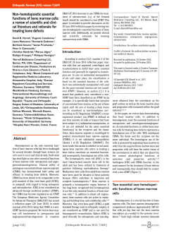 a review of scientific and clinical literature and