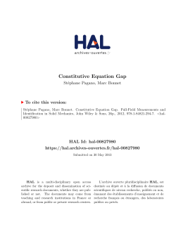 Constitutive Equation Gap