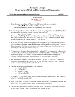 Lafayette College Department of Civil and