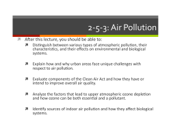 2-5-3 Air Pollution - Mr. Doc`s Online Lab