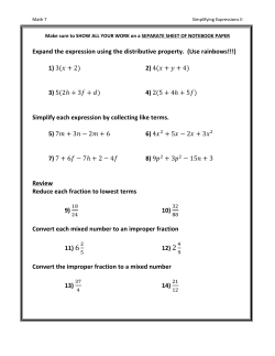Expand the expression using the distributive property. (Use