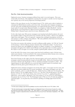 Part Five - In This Issue