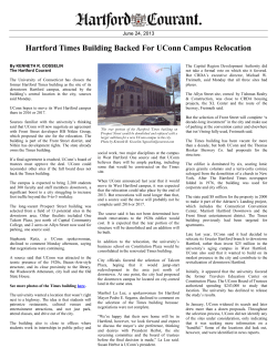 Hartford Times Building Backed For UConn