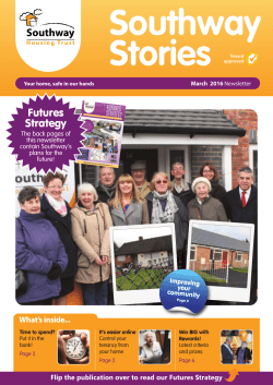 March 2016 - Southway Housing Trust