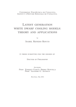 Latest generation white dwarf cooling models: theory and applications