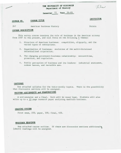 1985 Spring - University of Wisconsin