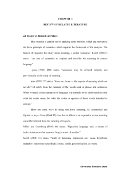 Chapter II - USU Repository