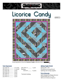 Licorice Candy - Studio E Fabrics
