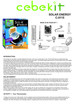 solar energy c-0115