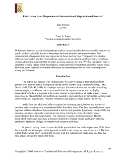 Copyright © 2003 Institute of Applied and Behavioral