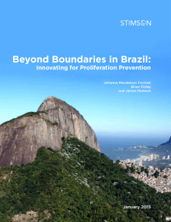 Beyond Boundaries in Brazil