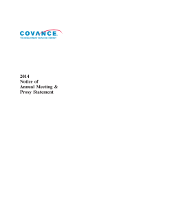 Covance Inc.