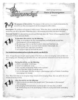 Tower of Encouragement - Valley View Christian Church