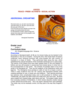 ABORIGINAL DREAMTIME - lindakreft.com