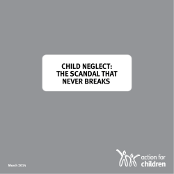 Child Neglect: The Scandal That Never Breaks