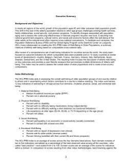 Executive Summary Background and Objectives In nearly all regions