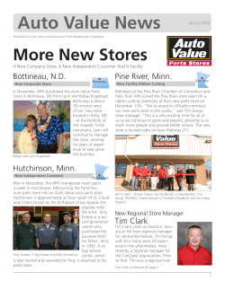 Auto Value News - Automotive Parts Headquarters