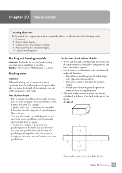 New General Mathematics for Secondary Schools 3 Teacher`s Guide