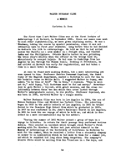Anthropologr 1 at Harvard, in Soptember. 1922. Since our names