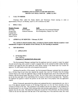 slip and seawall along with a permit to install a