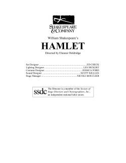 hamlet - University of Florida Performing Arts