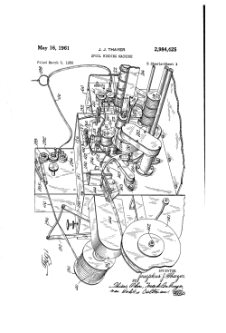 Spool winding machine