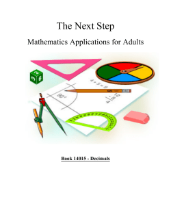 Decimals