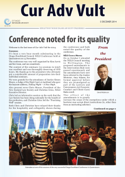 Conference noted for its quality