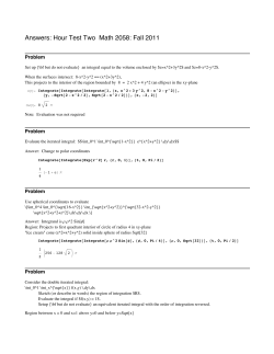 Test Two: PDF Mathematica