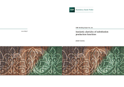 Isoelastic elasticity of substitution production functions