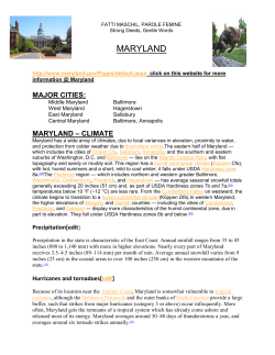 MARYLAND - Gecworkandtravel.com