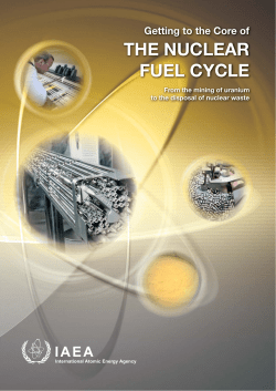 Nuclear Fuel Cycle - International Atomic Energy Agency