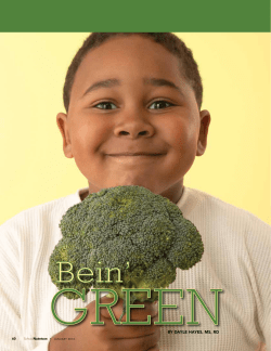 By Dayle Hayes, Ms, RD - School Nutrition Association