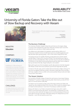 University of Florida Gators Take the Bite out of Slow